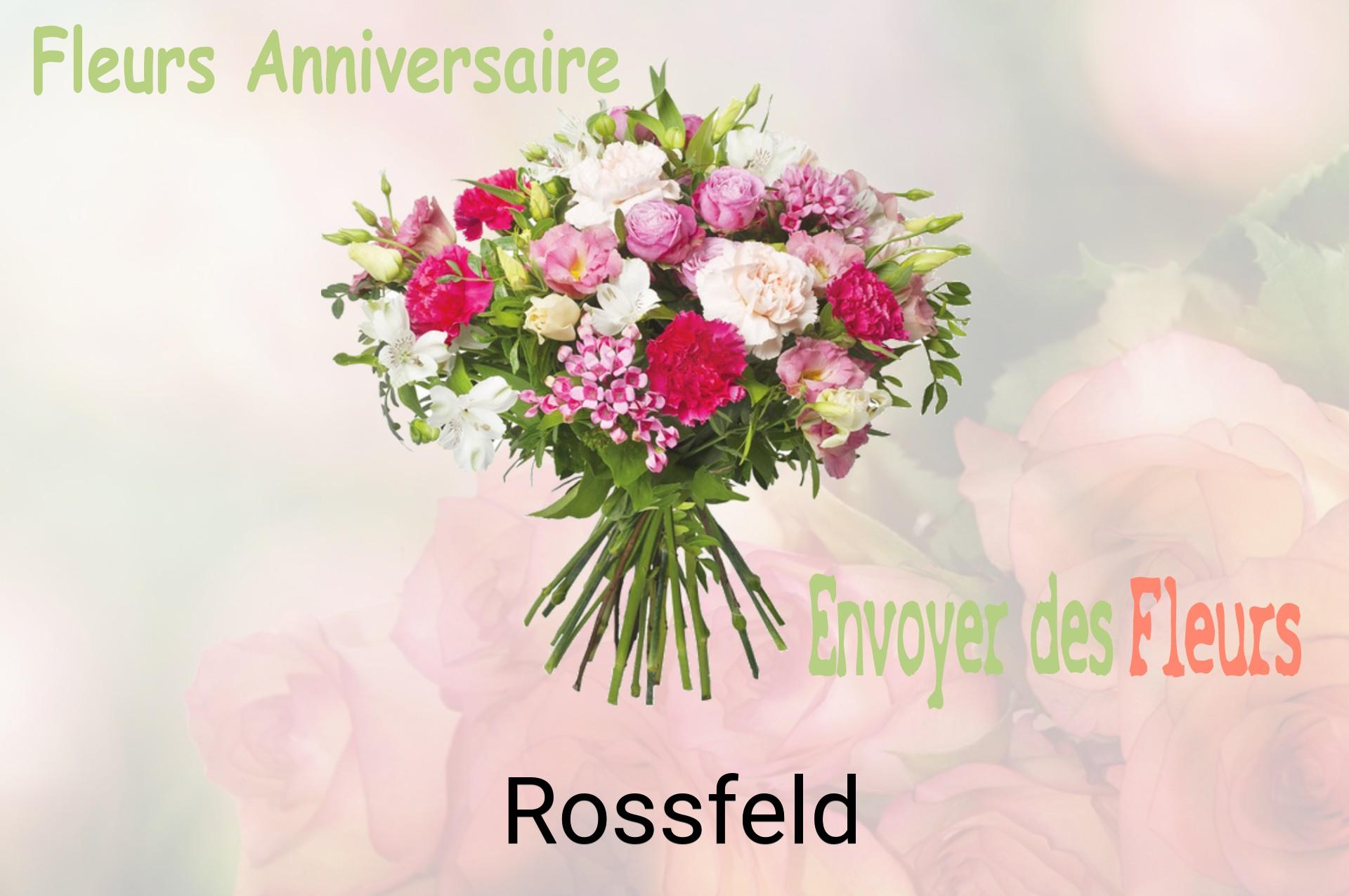 Bouquet de fleurs d’anniversaire livré à Rossfeld